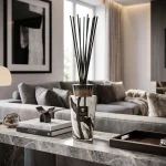 Totem 2L Stones Marble Luxury Bottle Diffuser Medium | NAA-TOTEMMSMA-DIF - Image 2