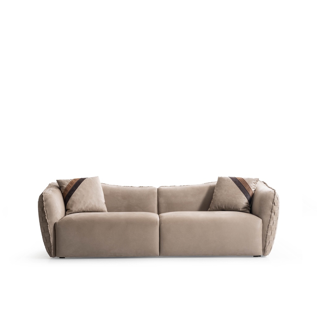 image-2661.jpg Sofa 3 Seater Balder Beige | SLM-10002-3SO - Image 1