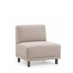 Exence Single Armless Beige 70cm |  SLM-10010-1SO - Image 2