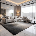 ⁦CARPET 200*290 | HOV-STEELGREY⁩ - الصورة ⁦2⁩