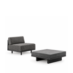 Exence Single Armless & Table  | SLM-10010-1SO