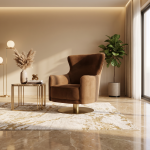 ⁦أريكة بمقعد واحد رافينا بنية | SLM-10003-1SO⁩ - الصورة ⁦6⁩