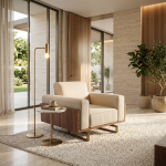 ⁦Sofa Single Seater Harmony V1 | SLM-10007-1SO⁩ - الصورة ⁦6⁩