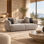 Sofa 2 Seater Alfa  | SLM-10001-2SO - Image 5