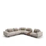 Sofa Corner Exence Beige  | SLM-10010-LS