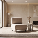 Exence Single Armless Beige 70cm |  SLM-10010-1SO - Image 4