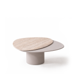 Mellow Coffee Table Large Travertine | SLM-MEL-T-CTB