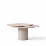 Mellow Coffee Table Large Travertine | SLM-MEL-T-CTB - Image 2