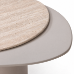 Mellow Coffee Table Large Travertine | SLM-MEL-T-CTB - Image 3