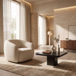 Mellow Side Table Travertine | SLM-MEL-T-STB - Image 3